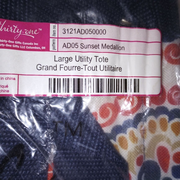 Thirty-one large utility tote - Picture 2 of 3